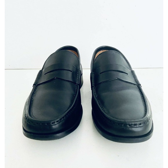 Paul Stuart Men Black Leather Loafer Sz 8.5 main image 5